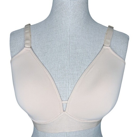 LIVELY The Spacer T-Shirt Bra sz 36D * No Wire Toasted Almond Soft Cup Wireless - Picture 1 of 8